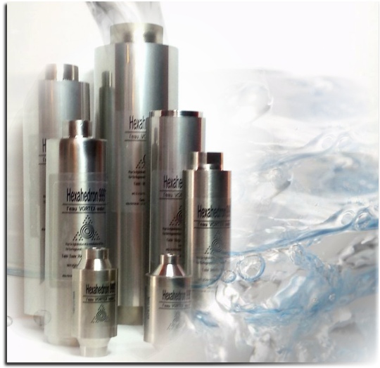 Unités commerciales – Hexahedron 999 eau vortex structurée