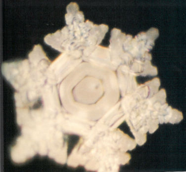 Eau avec une structure moyenne à complexe image Masaru Emoto